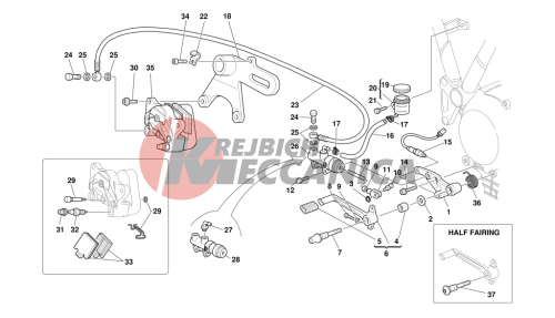 REAR HYDRAULIC BRAKE