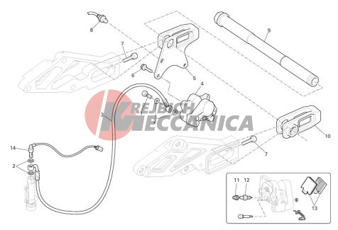 REAR HYDRAULIC BRAKE