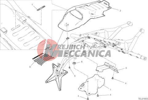 REAR MUDGUARD (SATURN GREY)