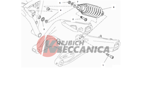 REAR SHOCK ABSORBER (13/32)