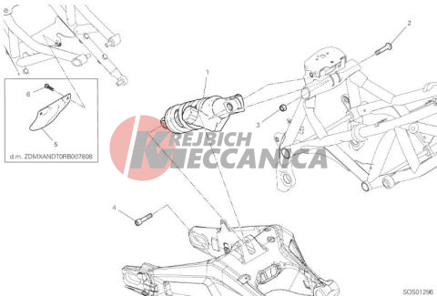 REAR SHOCK ABSORBER 2