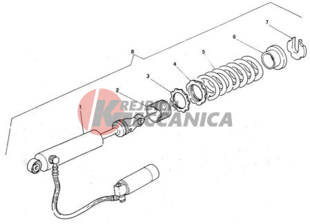 REAR SHOCK ABSORBER 2
