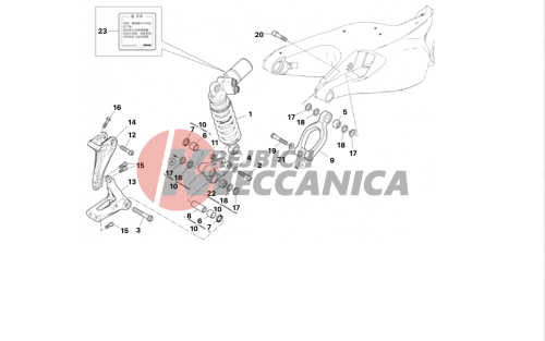 REAR SHOCK ABSORBER