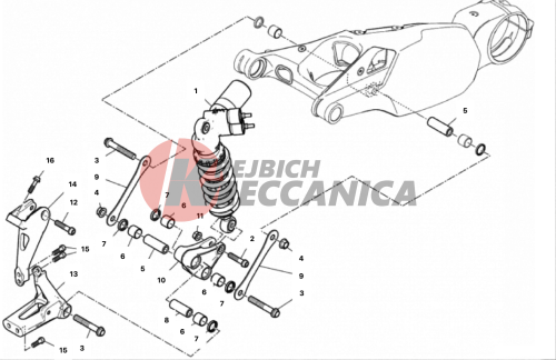 REAR SHOCK ABSORBER