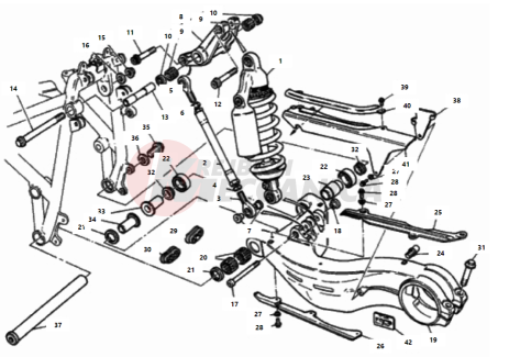 REAR SHOCK ABSORBER 2