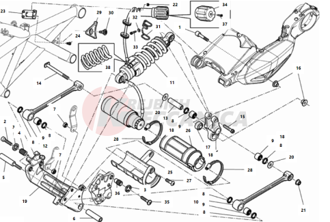 REAR SHOCK ABSORBER