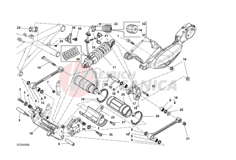 REAR SHOCK ABSORBER