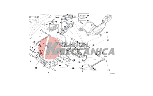 REAR SHOCK ABSORBER