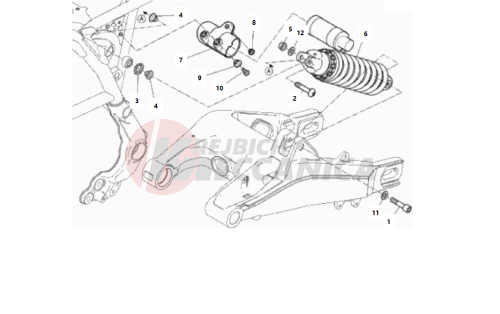 REAR SHOCK ABSORBER