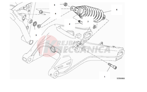 REAR SHOCK ABSORBER