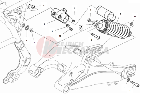 REAR SHOCK ABSORBER