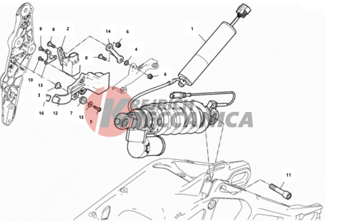 REAR SHOCK ABSORBER