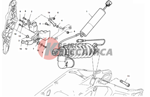 REAR SHOCK ABSORBER