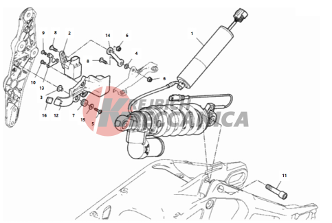 REAR SHOCK ABSORBER