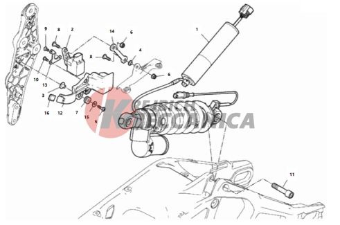 REAR SHOCK ABSORBER