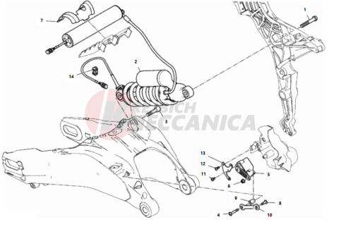 REAR SHOCK ABSORBER