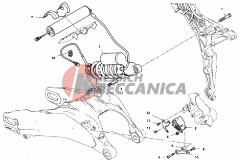 REAR SHOCK ABSORBER