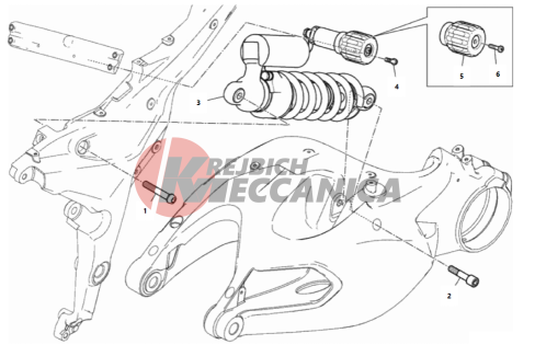 REAR SHOCK ABSORBER