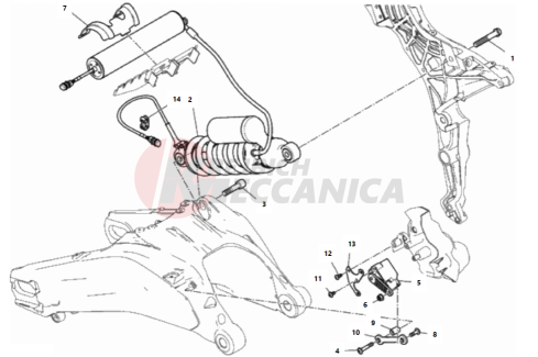 REAR SHOCK ABSORBER