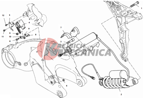 REAR SHOCK ABSORBER