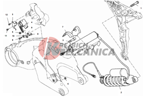 REAR SHOCK ABSORBER