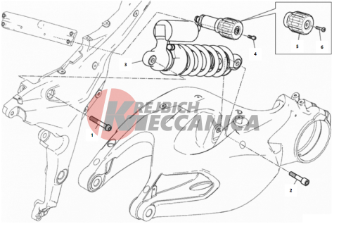 REAR SHOCK ABSORBER