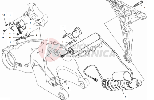 REAR SHOCK ABSORBER