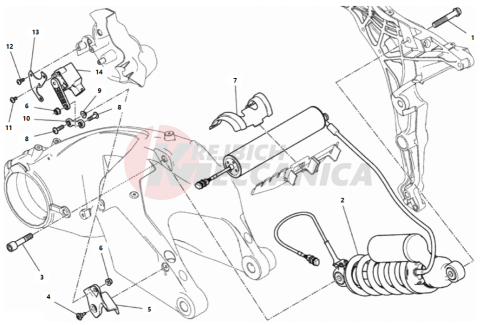 REAR SHOCK ABSORBER