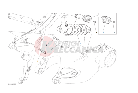 REAR SHOCK ABSORBER