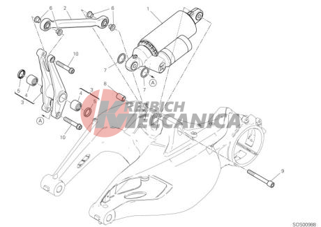 REAR SHOCK ABSORBER