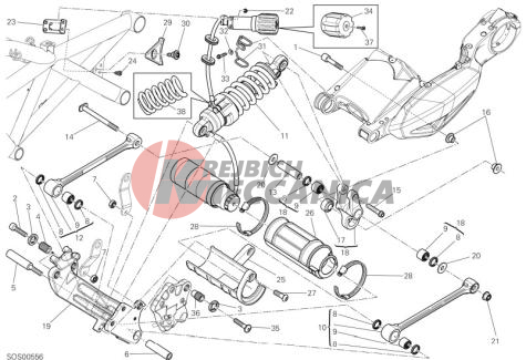 REAR SHOCK ABSORBER