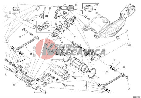 REAR SHOCK ABSORBER