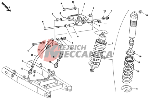 REAR SHOCK ABSORBER