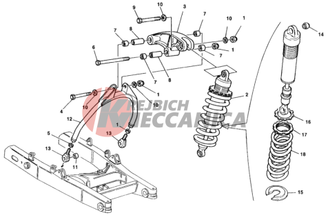 REAR SHOCK ABSORBER