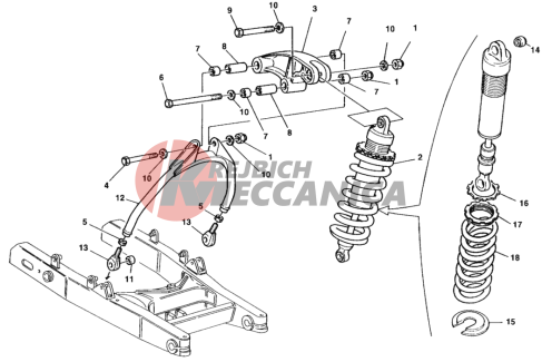 REAR SHOCK ABSORBER