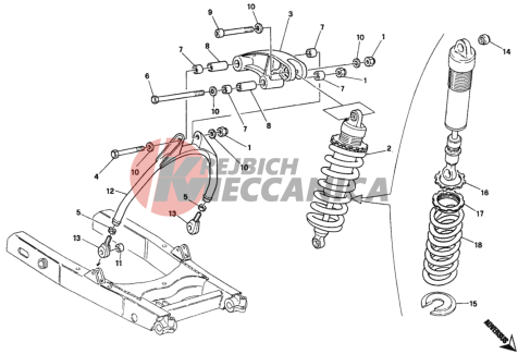 REAR SHOCK ABSORBER