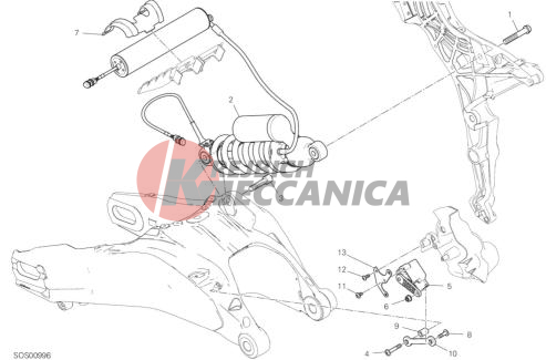 REAR SHOCK ABSORBER