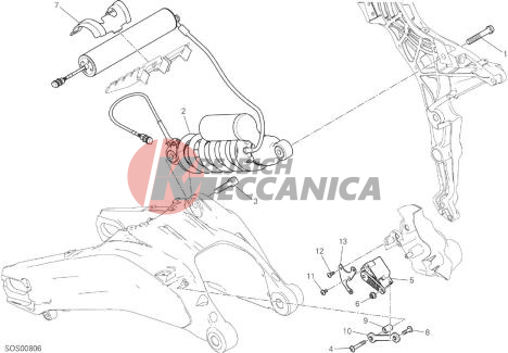 REAR SHOCK ABSORBER