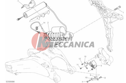 REAR SHOCK ABSORBER