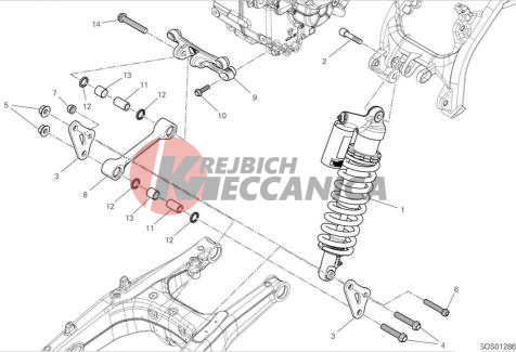 REAR SHOCK ABSORBER
