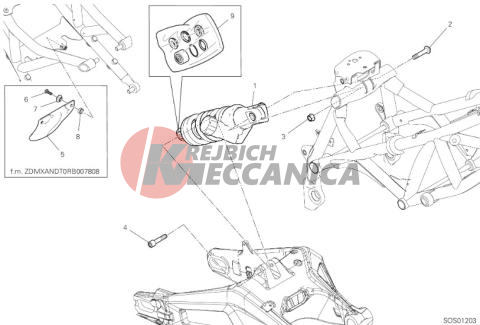 REAR SHOCK ABSORBER (<--ZDMXANDT0RB007808)