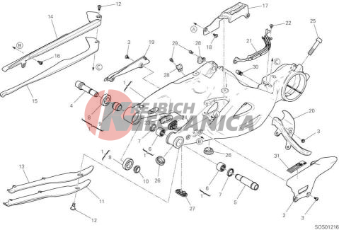 REAR SWINGARM