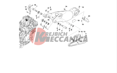 REAR SWINGING ARM