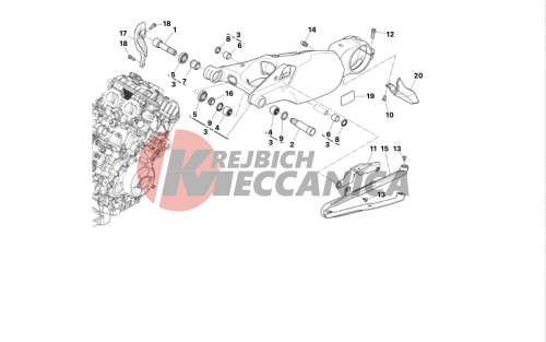 REAR SWINGING ARM