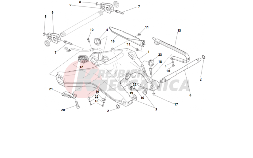 REAR SWINGING ARM