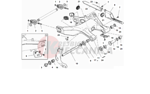 REAR SWINGING ARM