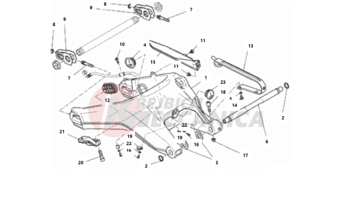 REAR SWINGING ARM