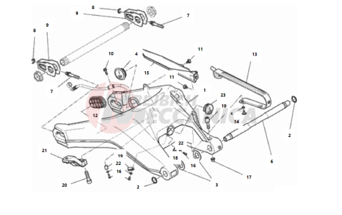 REAR SWINGING ARM