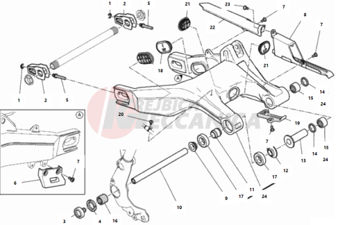 REAR SWINGING ARM