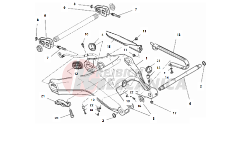 REAR SWINGING ARM